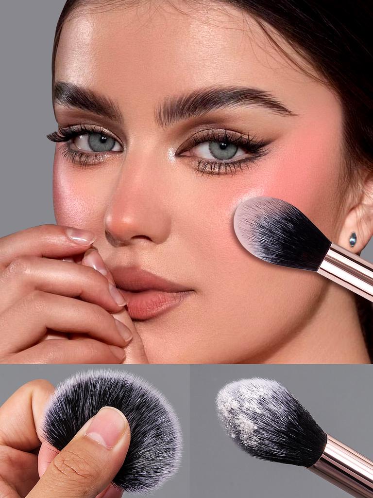 Hohes Erscheinungsbild, exquisiter Make-up-Pinsel mit Diamantgriff, flammweicher Borstenpinselkopf, Rougepinsel, High-Gloss-Pinsel