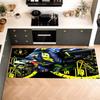 Doctor Valentino Rossi Kitchen Floor Mat Long Strip Mat Antislip Machine Washable Suitable For Bathrooms Laundries Home Decoration Carpets