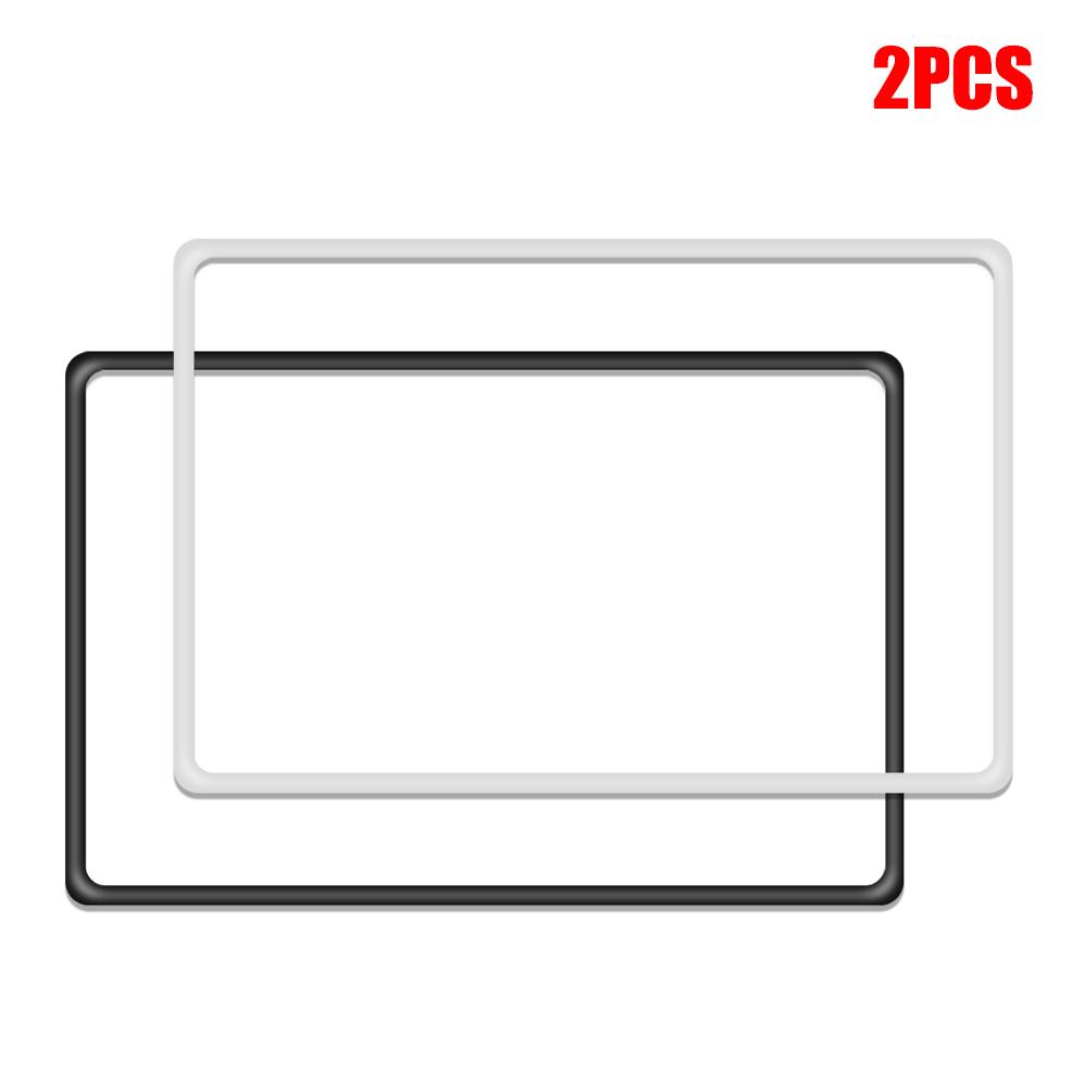 Car Navigation Player Covers For Tesla Model 3 Y Screen Protector Silicone Radio Audio Frame Guards Auto Accessories Interior