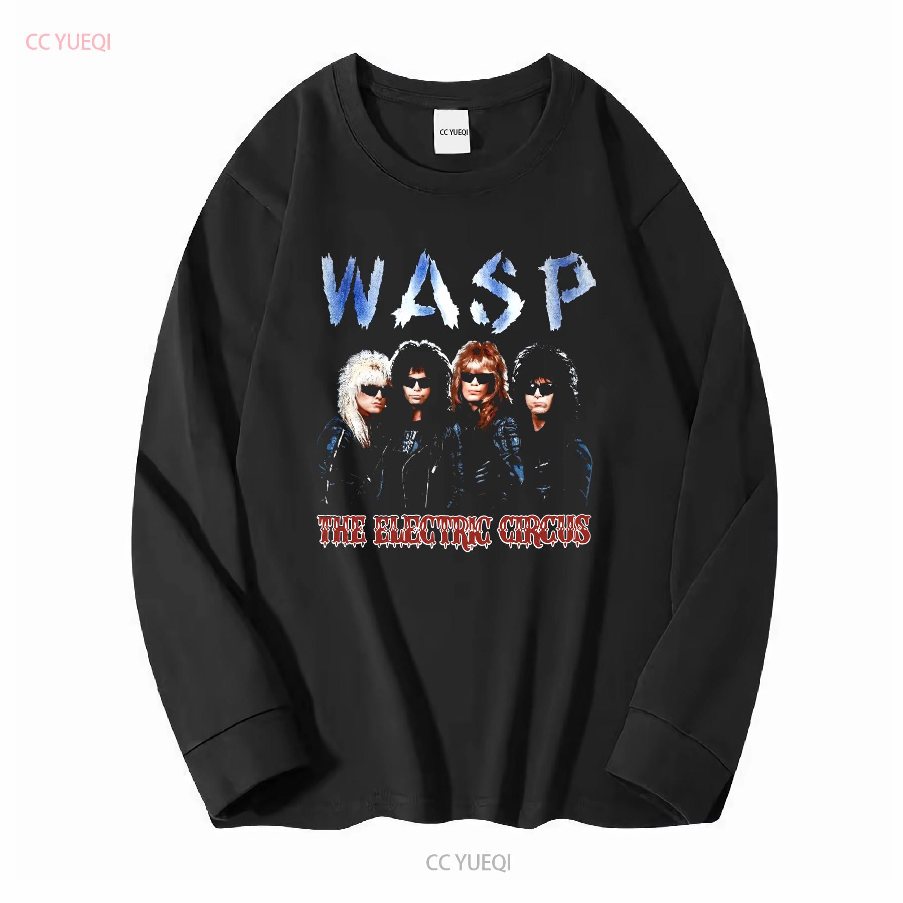 New Rare W A S P T Shirt For Fans Men 5XL vintage Washed Unisex designer clothes Comfortable fashion Soft Top For Everyday Wear S