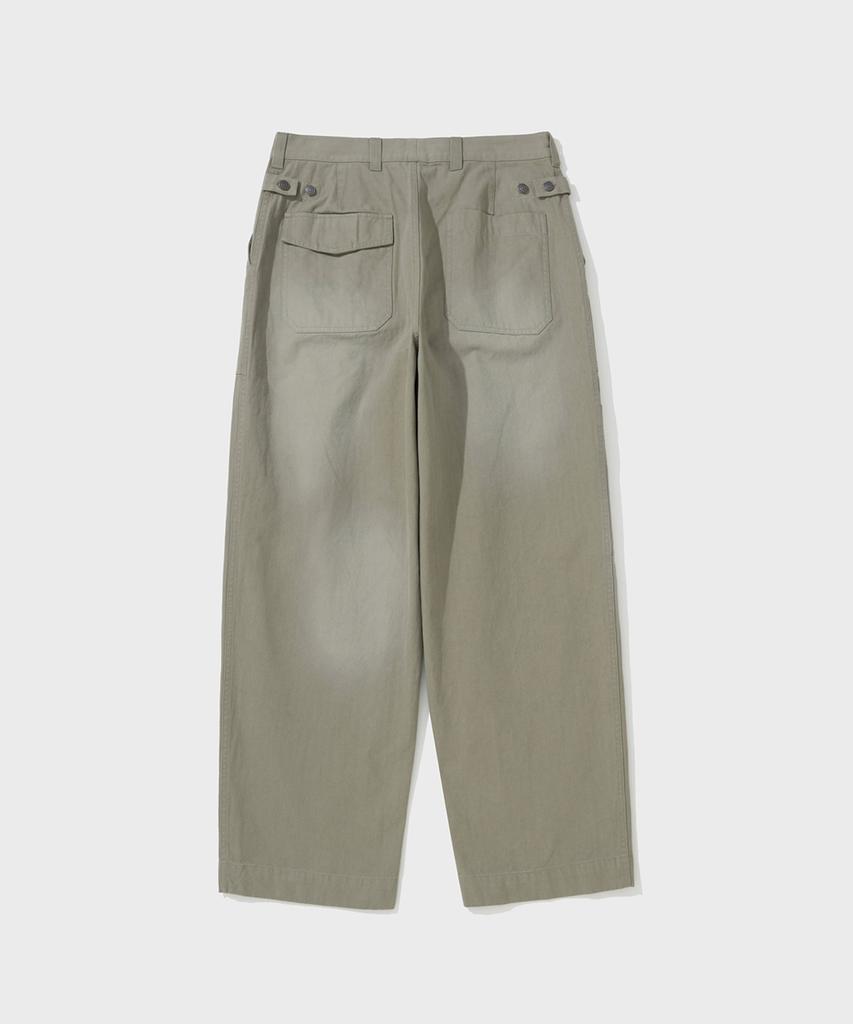 SHIRTER Bleached Usaf Hbt Pants (Beige)