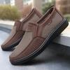 Old Beijing Cloth Shoes Men's Mesh Breathable Soft Sole Casual Shoes Dad's Shoes Summer Light Men's Shoes