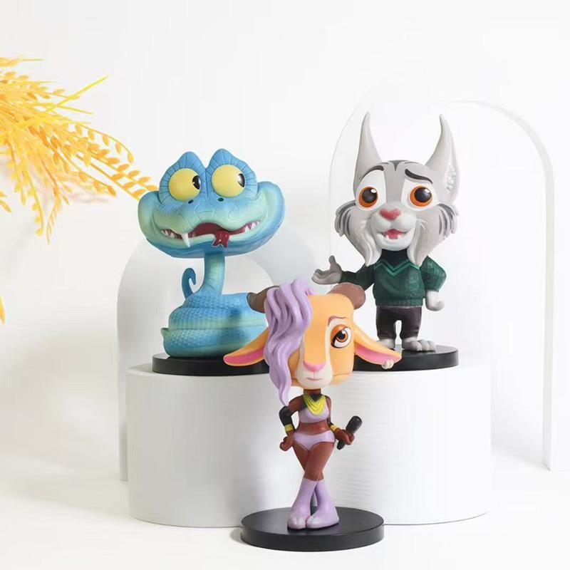 New Toys Zootopia 2 Blind Box Mini Figure Set Nick Judy Anime Figures Clawhauser Gideon Bogo Mystery Box Gift Toy