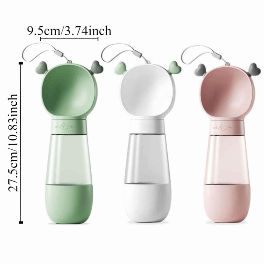 Cloud Shape Outdoor Dog Water Bottle 2 in 1 Pet Snack Dispenser Dog Water Dispenser  Puppy