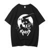 Berserk Cotton T-shirt Teen Grunge Punk Hip Hop Comfortable Streetwear T-shirt Retro Kawaii Gothic Digital Graphic1