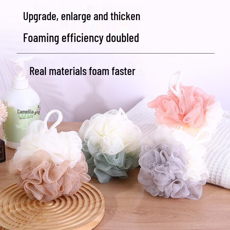 Premium Large Loofah Bath Ball - Exfoliating Shower Puff for Women
