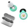 Silicone Soft Diving Ear Plugs Waterproof Sound Insulation Earplugs Washable with Earplug Caps & Case for Swimming Showering