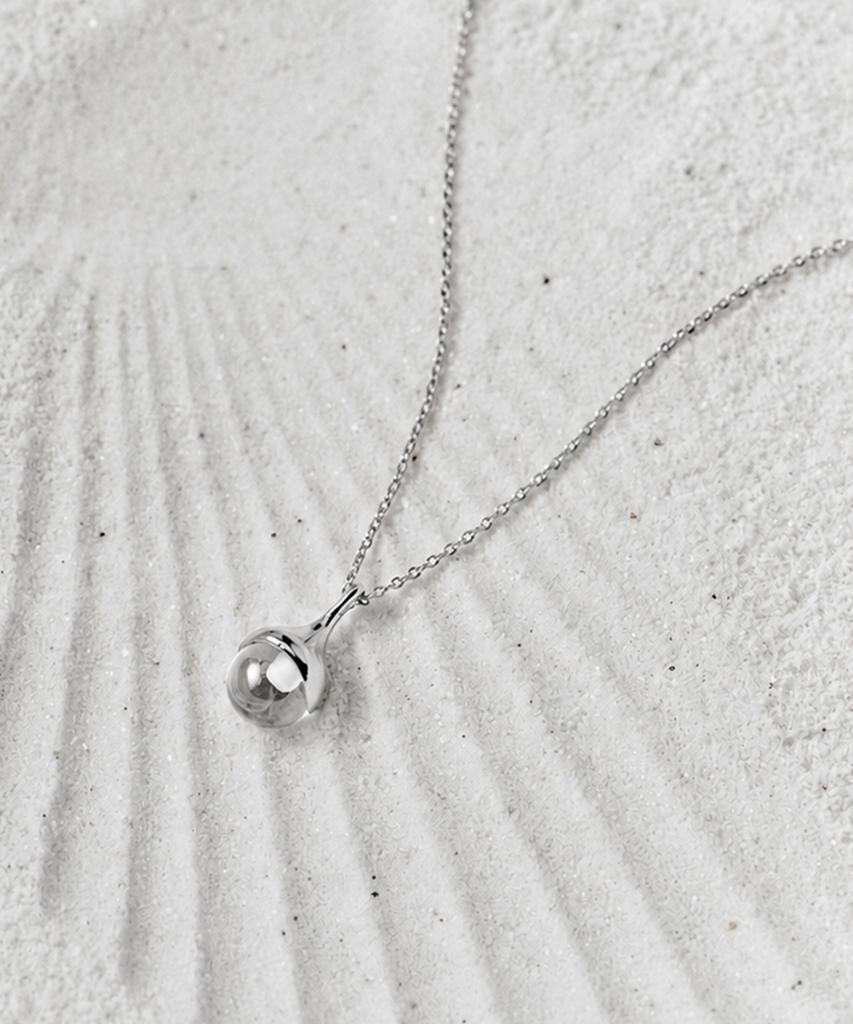 Goldndear 14Kgp Crystal Bubble Long Necklace