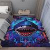 Terrifying Great White Shark White Shark White Death Carpet Floor Mat Adds a Great Focal Point To Any Space