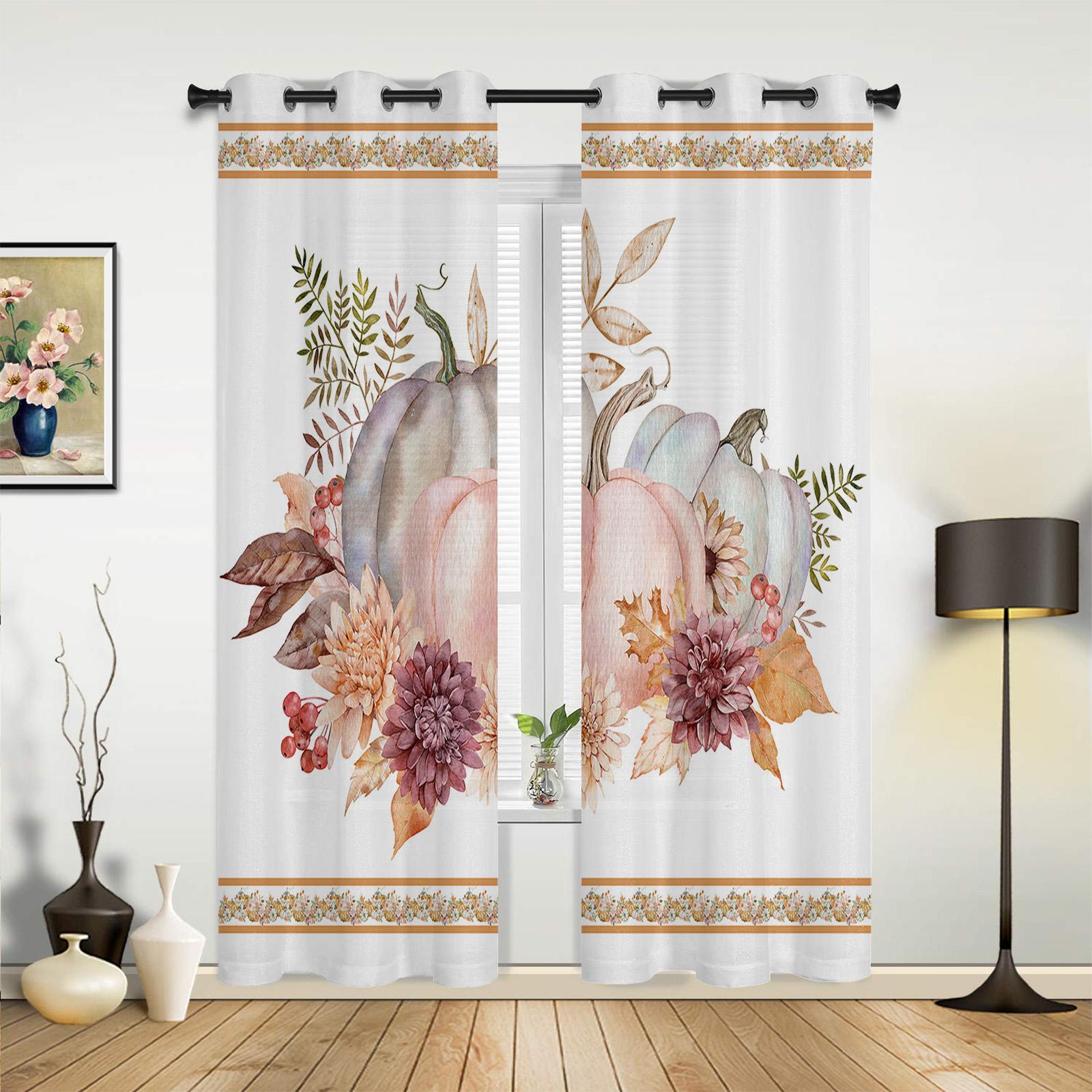 Растение Frog Shadow Leaf Natural Window Curtains Шторы для гостиной Декоративные — фото 17