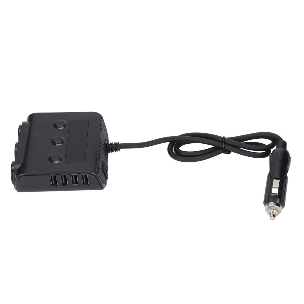 TR124 Car Cigarette Lighter Fast Charging Socket Charger for All Mobile Phones and Tablets