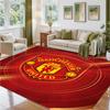 Manchester United Design Kristall Samt Teppich Weiche Dekorative Matte für Schlafzimmer Eingang