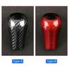 For Mercedes Benz W204 W212 W205 W169 W219 W463 CLS C E A G Class Real Carbon Fiber Gear Shift Knob Cover  Interior Accessories