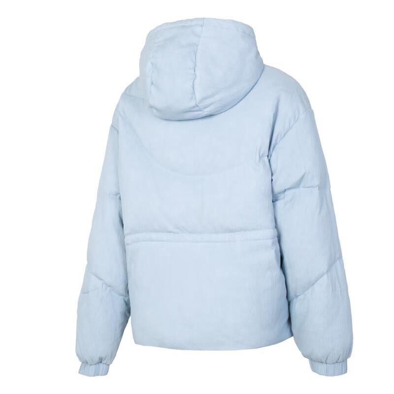 adidas Mode Lässig Einfach Kapuzen Daunenjacke Damen Oberbekleidung Blau JG5930
