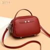 Leather women's bags, new high-end handbags, fashionable first-layer cowhide shoulder messenger bags