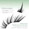 6/28 Rows Eye Manga False Eyelashes Large Capacity Tapered Thick Segmented Individual Cluster Lash Extensions Enlarge Eyes