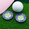 Golf Putting Alignment Aid Level Slope Indicator Portable Training Tool for Beginner Golfers Daily Practice Use