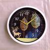 10-inch Nordic wall clock on living room wall decoration personalized creative clock simple European household clock 25cm