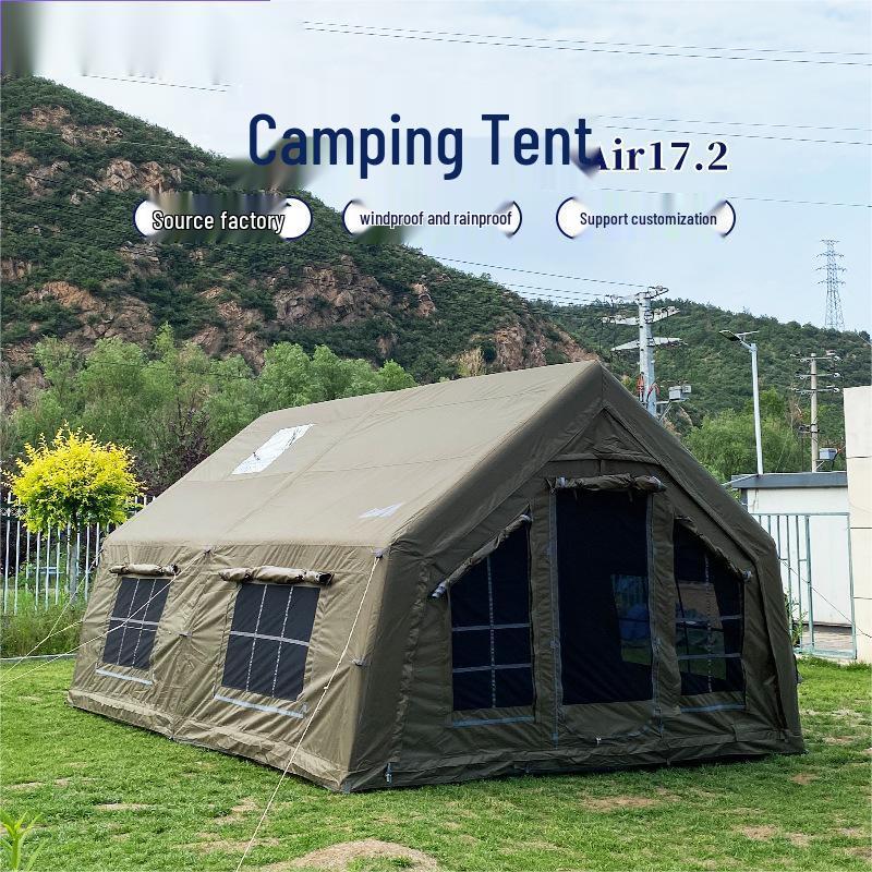 Automatic Inflatable Cotton Camping Tent