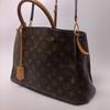 [Tweedehands] Montaigne Monogram Canvas en Leer Tote Tas Medium - Goed #1U106SK