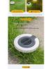 Waterproof Solar Folding Ground Lights for Courtyard, Staircase, and Garden