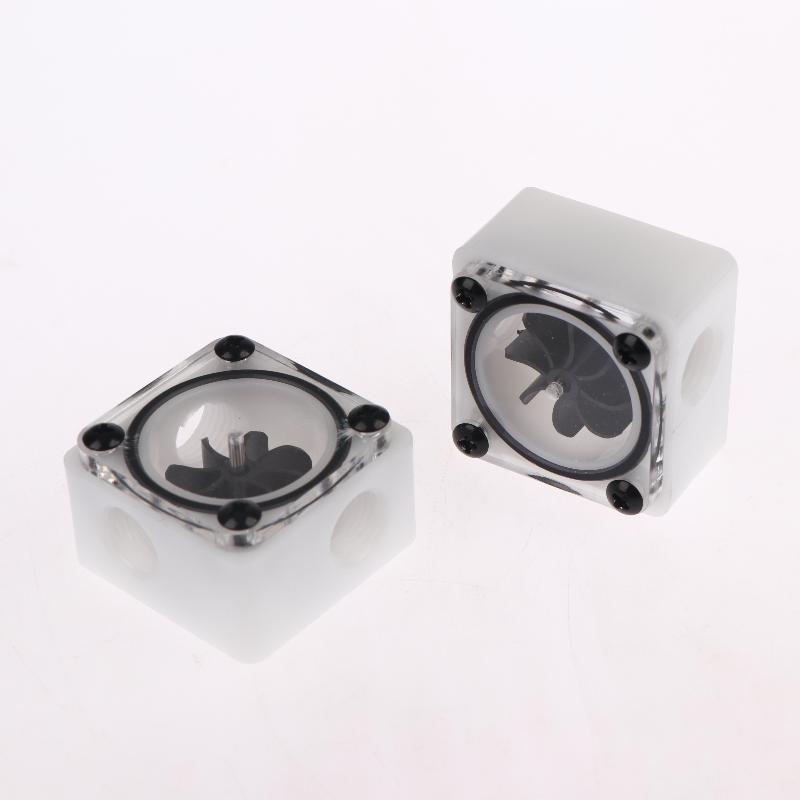 G1/4 Thread Water Cooling Flow Meter 2 Way Design Water Meter Indicator Bi Directional Meter Water Cooling System