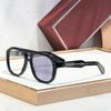 JASPER Unisex Handmade Acetate Sunglasses with Clear Photochromic Lenses – Trendy European & American Style