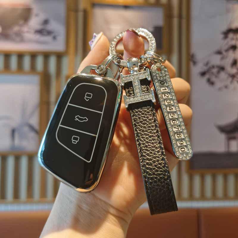 Chery QQ Ice Cream & Sundae Edition Key Cover for Little Ant Pro/EQ1/Arrizo 5/E3 with Snap Button Set.