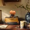 Pumpkin Decorations Miniature Pumpkin Garden Statues Figurines Resin Statue Miniatures Sculpture Halloween Decorations For Home