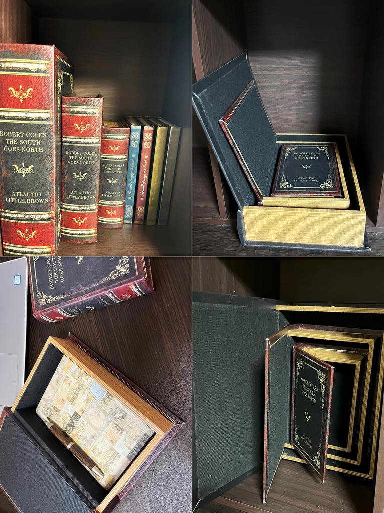 Fake Book Storage Wooden for Foreign Secret for Antique Vintage Book ROBART Box, Design, Books, Box, Dictionaries, Encyclopedias, Books, Style,