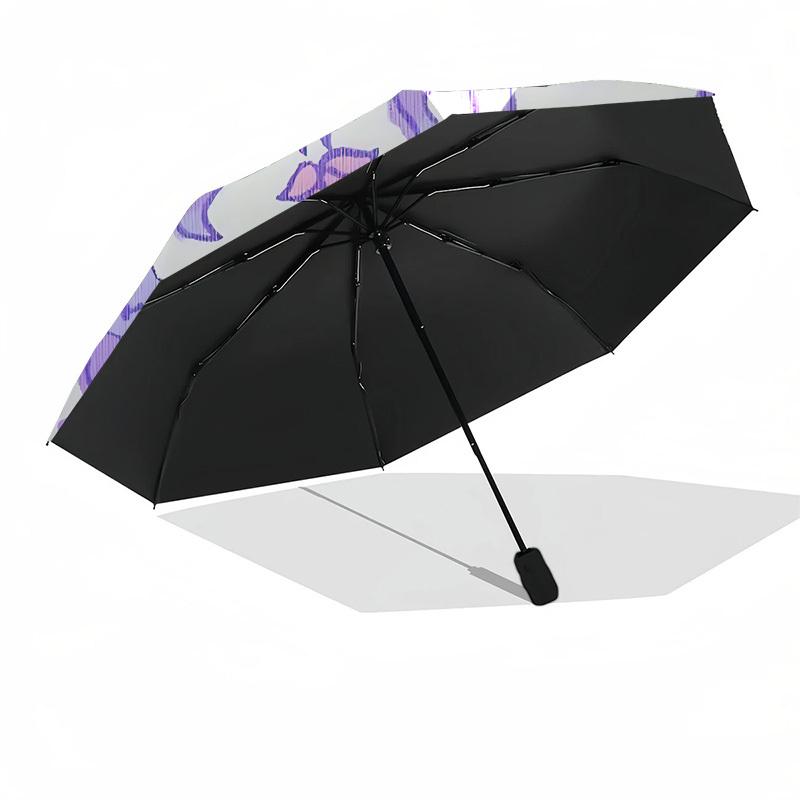 1pc Monkey Pattern Automatic Open/Close Umbrella, Formal Events - Ideal Gift for Family or Friends, Outdoor Accessory yy251211173