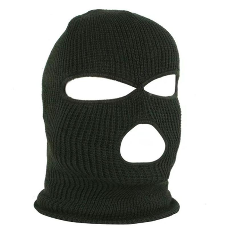 1pcs Quirky Dog Mask, Knitted Dog Ears Warm Hat Dog Thief Mask Fun Pet Role Play Suitable for Medium and Large Dogs