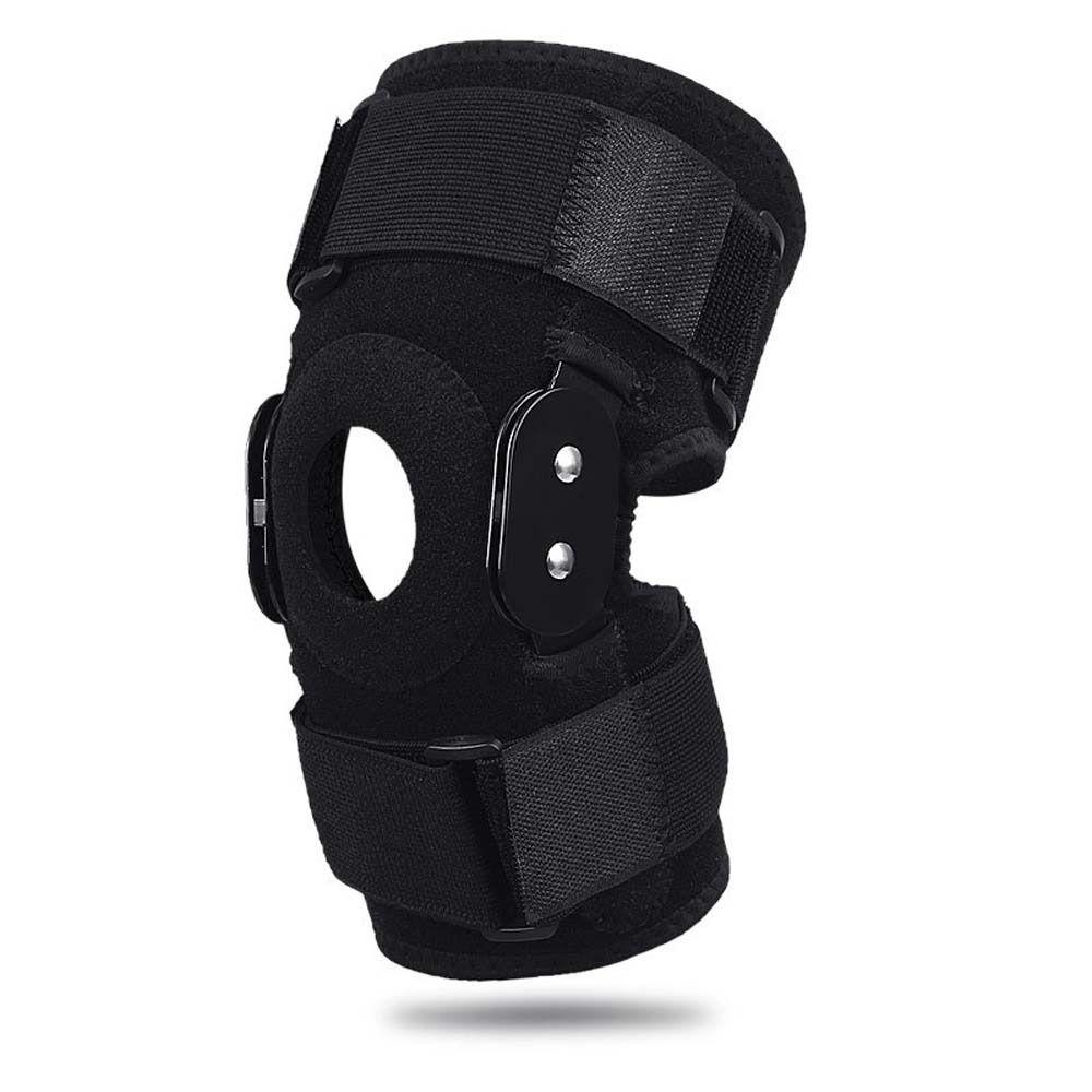 Strip Fitness Protector Meniscus Compression Knee Brace Knee Wrap Patella Brace Sports Knee Pad чёрный