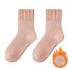 Womens Winter Warm Socks Thicken Thermal Socks Wool Cashmere Socks Snow Sweet Soft Cotton Knitted Room Floor Sleep Socks