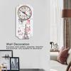 European Style Pattern Wall Hanging Clock Distinctive Home Living Bar Office Ornament