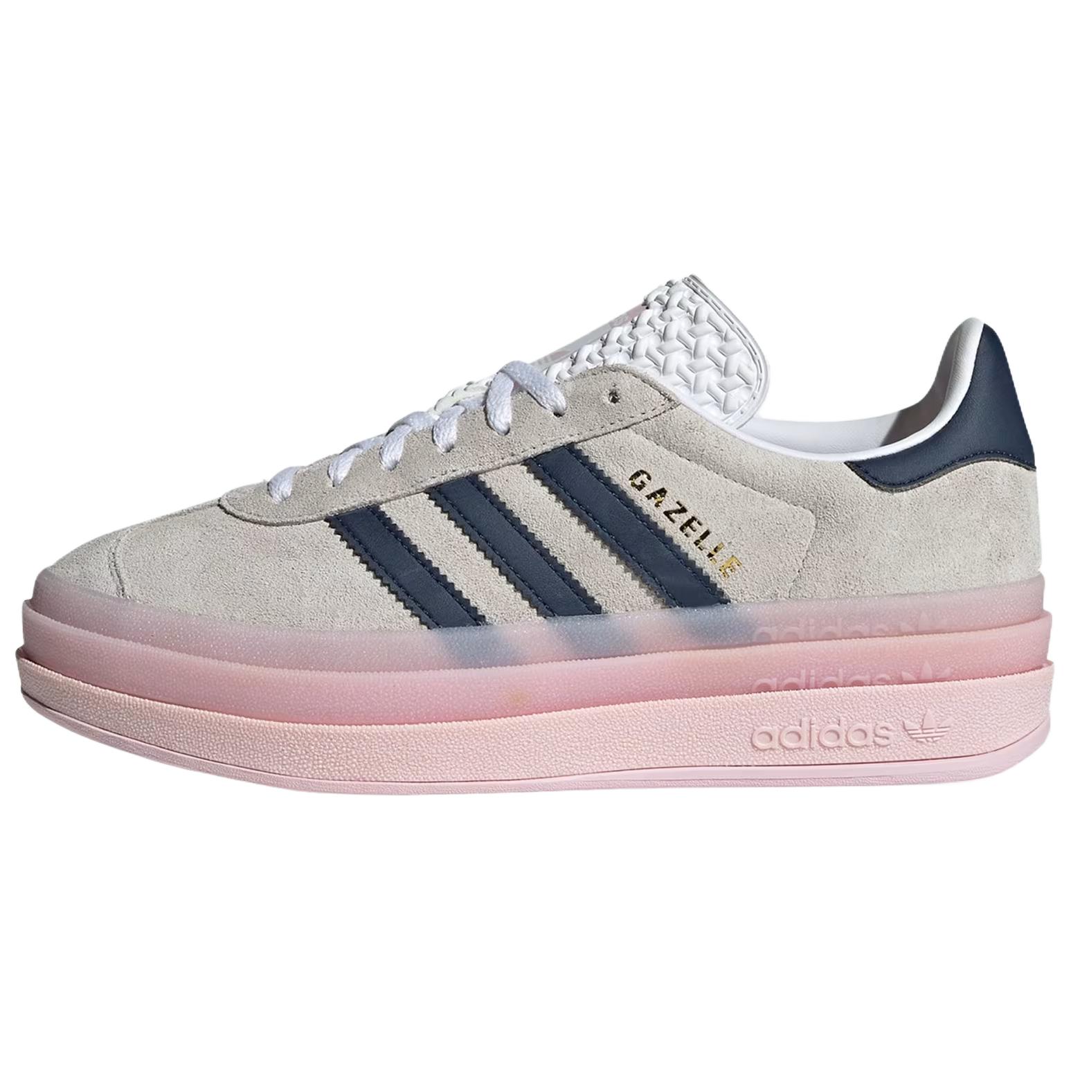 

Новые женские кроссовки Adidas Originals Gazelle Bold Clear Pink Night Indigo IE6508 38