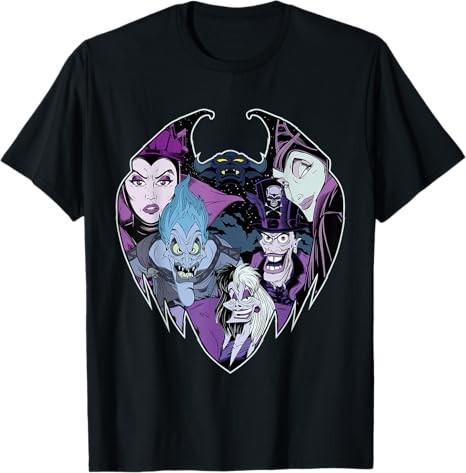 Villains Evil Crew Black TShirt S