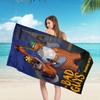 Cartoon T-The B-Bad Guys Microfiber Beach Towel Absorbent Quick dry Soft Yoga Swimming Resort Mountain Climbing Towel