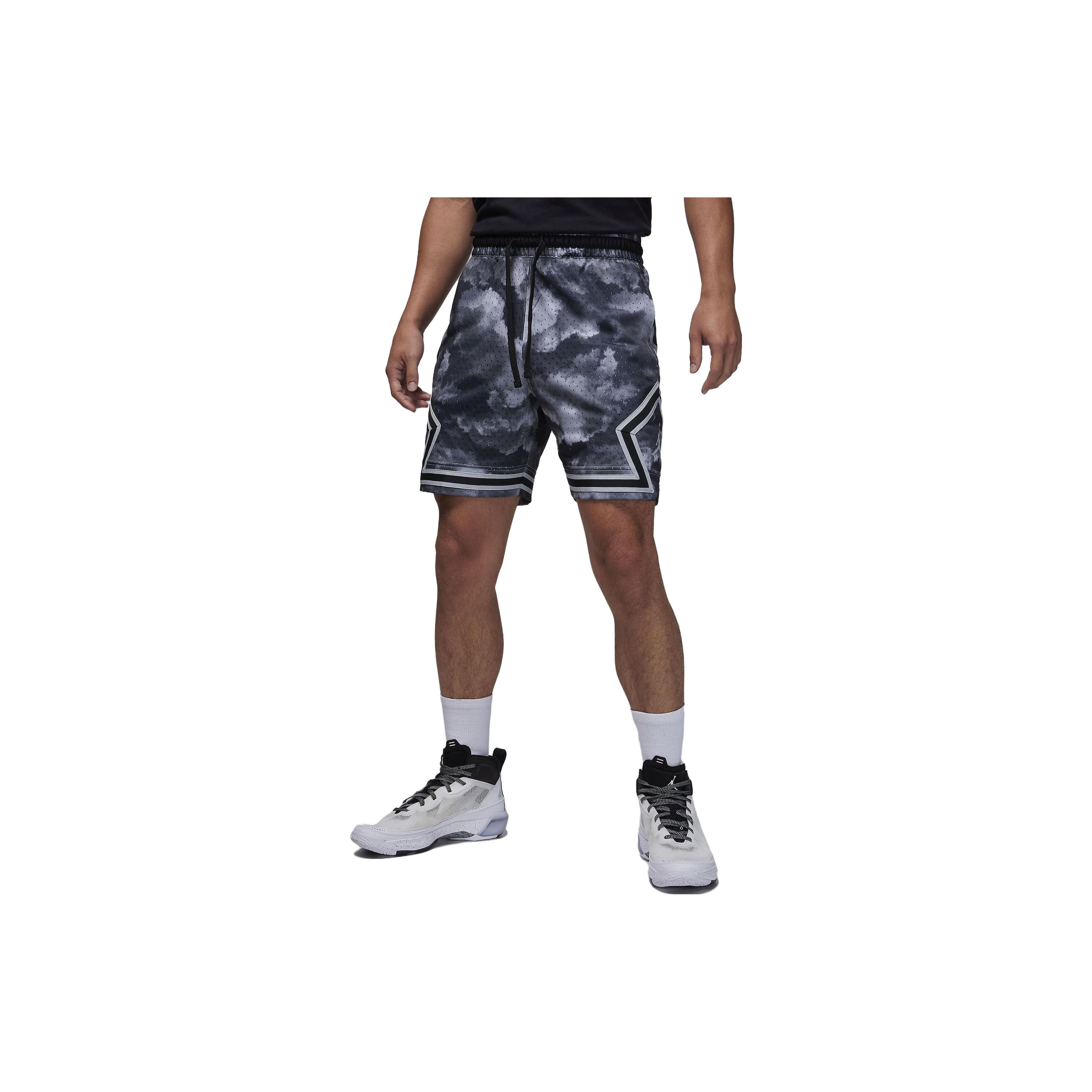 

Air Jordan на шнуровке, прямые повседневные шорты, мужские шорты, черные FD7650-010