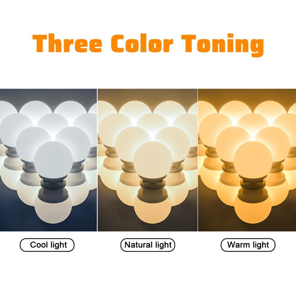 2PCS/6PCS/10PCS Dimmable Brightness Vanity Mirror Lights 5V Dimmable LED Bulbs Bathroom Lighting 2PCS