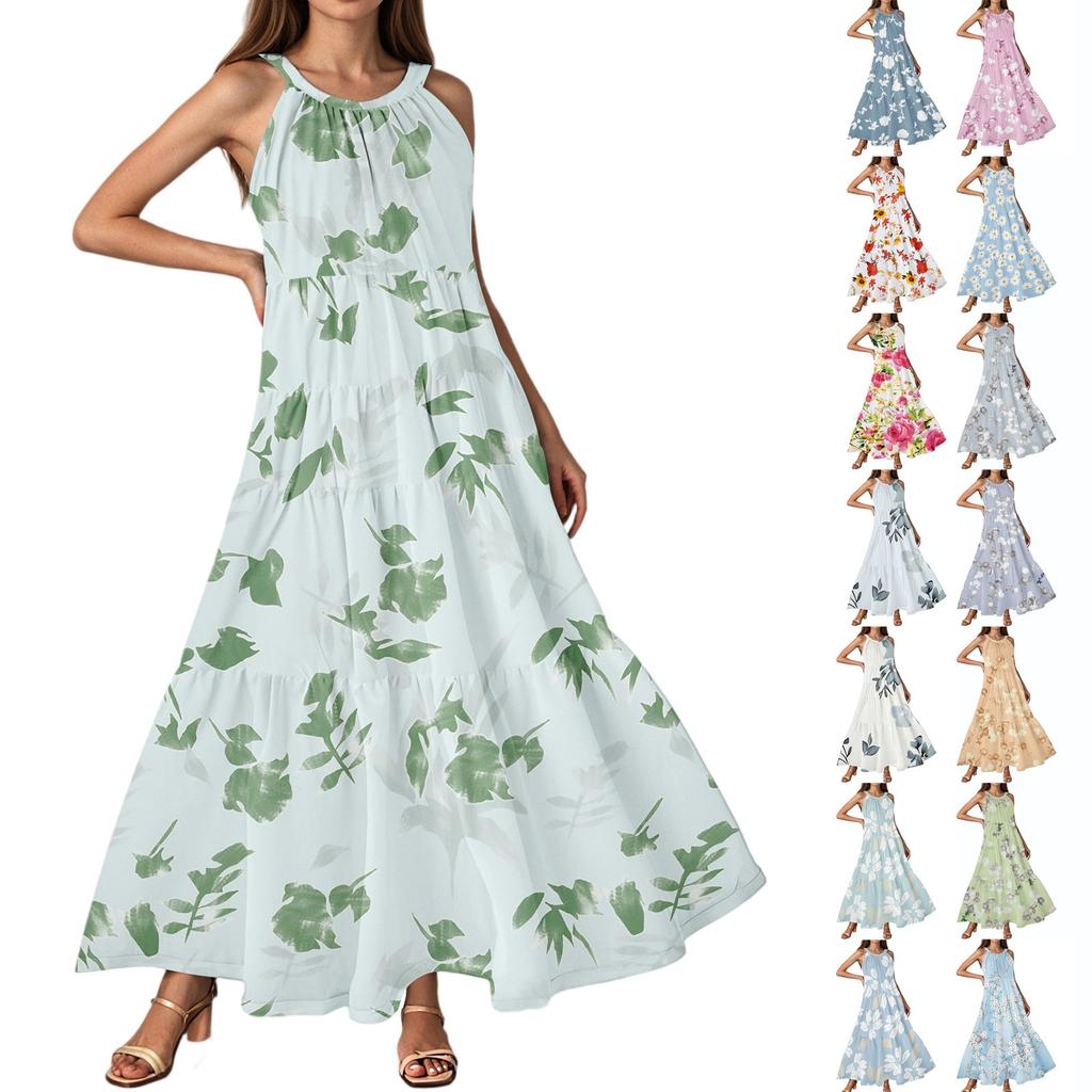 Women's Summer Casual Fashion Suspender Sleeveless Dress