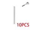 5/10/50pcs F136 Titanium Implant Grade 16G 14G Straight Barbells Tongue Nail Nipple Studs Ear Helix Piercing Jewelry Accessories