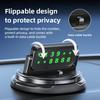 Suporte de Telefone Multifuncional para Painel e Placa de Estacionamento, Essenciais 2 em 1 para Carro com Esconder Número por Um Toque, Suporte Universal para Celular para GPS