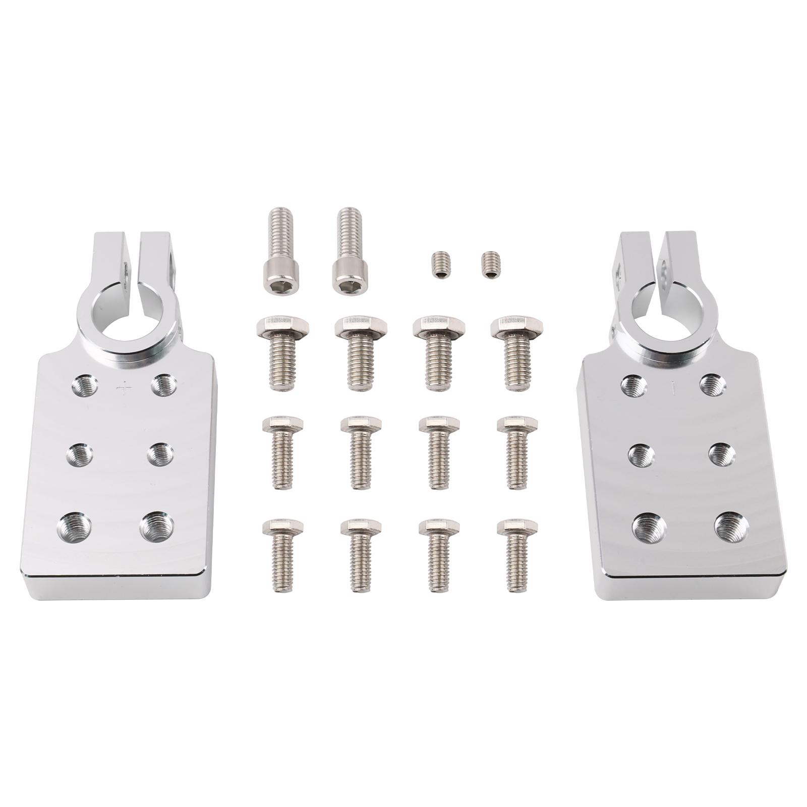 

For SAE Top Post Clamp 6 Spot Flat Lug Battery Terminal Positive Negative For Northstar AGM35 AGM34 AGM34/78 AGM65 AGM24 AGM24F as the picture shows