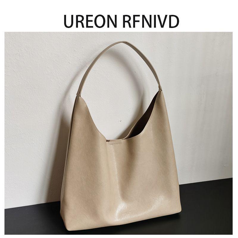 

Ureon Rfnivd Lazy Work Clothing Soft Leather Tote