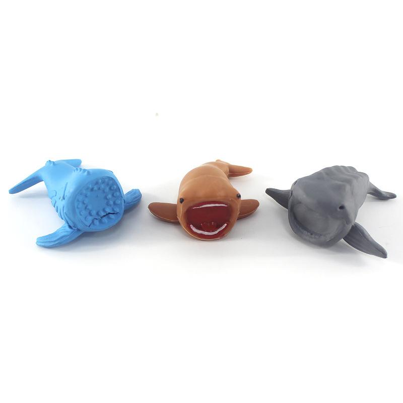 24 Stück/Set Tiefsee-Monster Actionfiguren Spielzeug PVC Modell Puppe Meeresfresser Tiefseebewohner Fans Geschenk