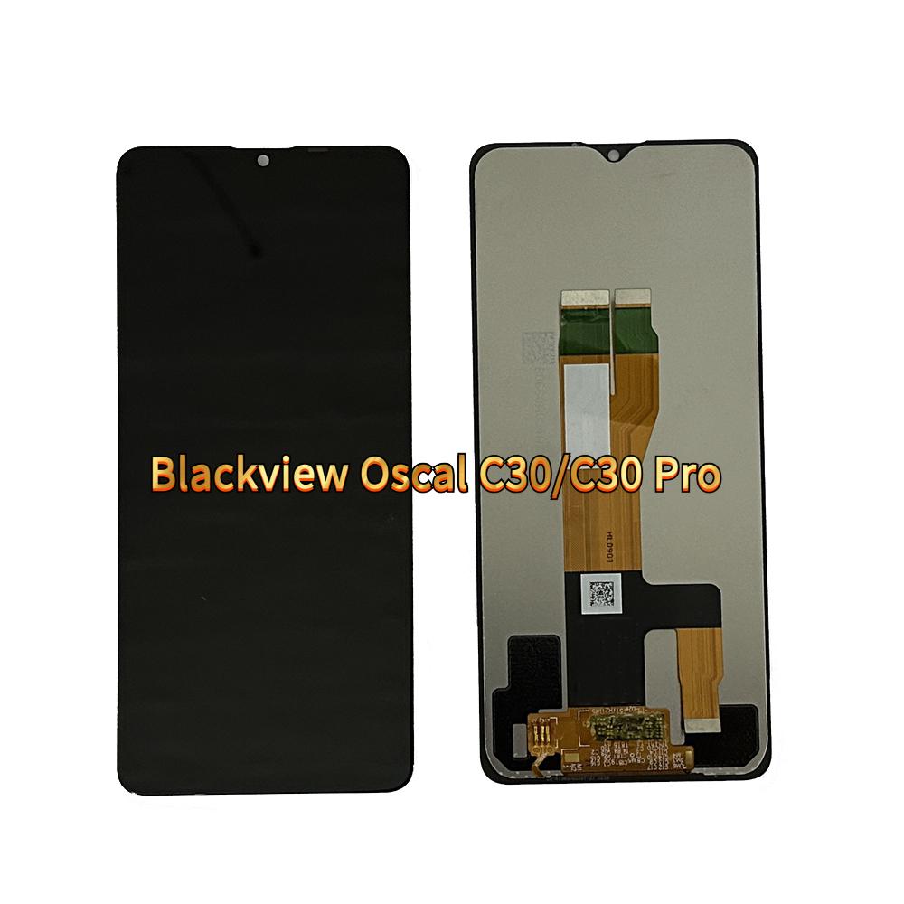 LCD Screen and Digitizer Full Assembly for Blackview Oscal C30 Pro