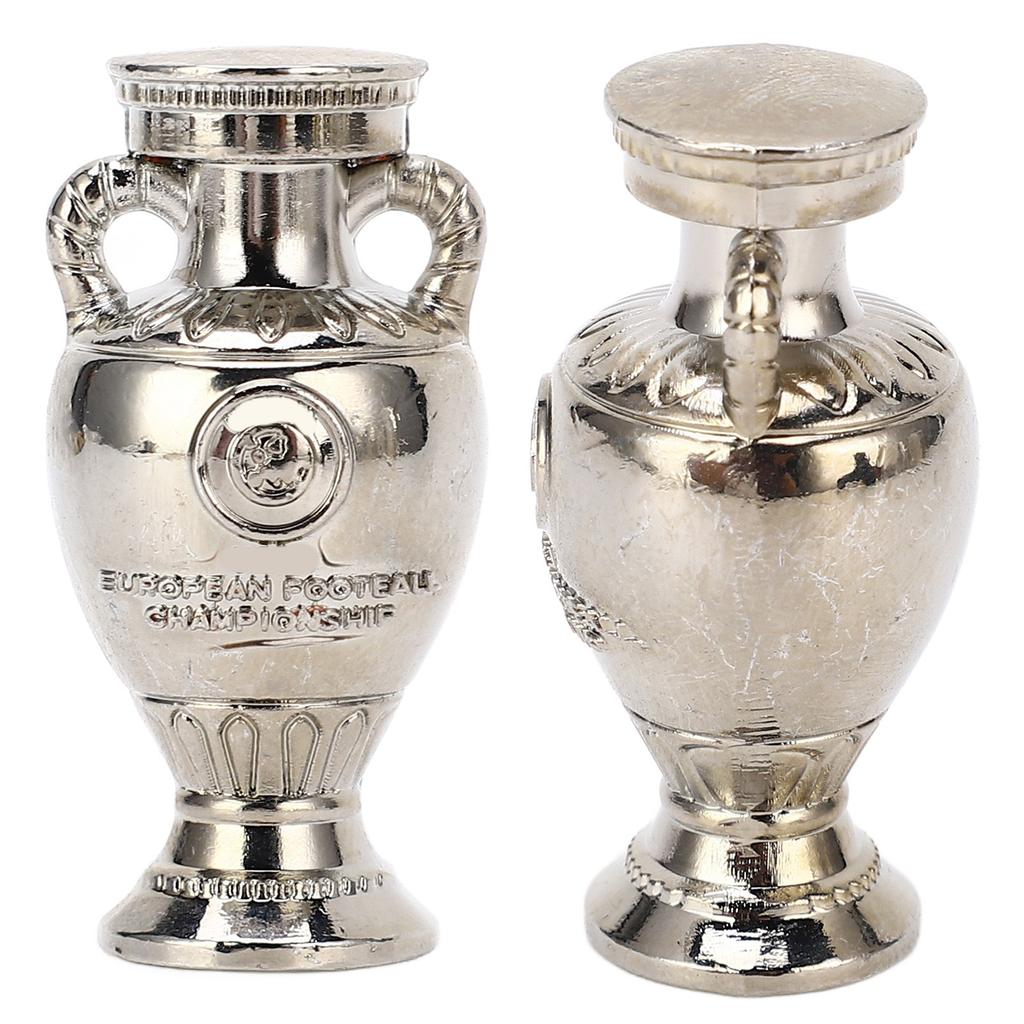 Mini Fußball Trophäenpokal Fußball Trophäen Auszeichnungspokal Metall Ornament für Heimdekoration
