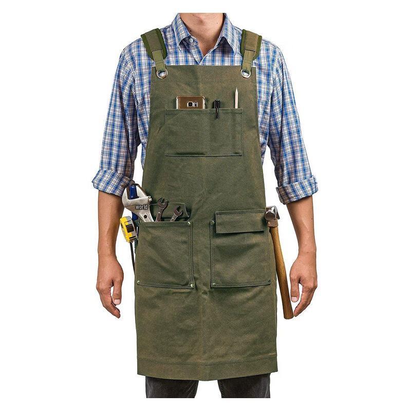 Yuzhuxun HC Military Green Work Apron