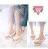 Women's 2022 Autumn/Winter Toe-Clip Fluffy Slippers: Korean Style Indoor/Outdoor Flip-Flops, Plus Size Available.